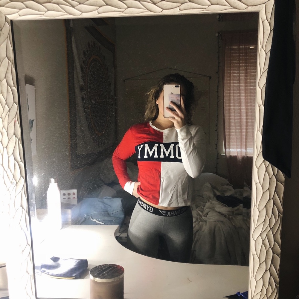 Tommy long sleeves💛!! free gift w/ purchase!!